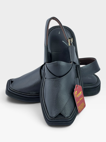 Half Kaptan Pure Leather danidar (Black)