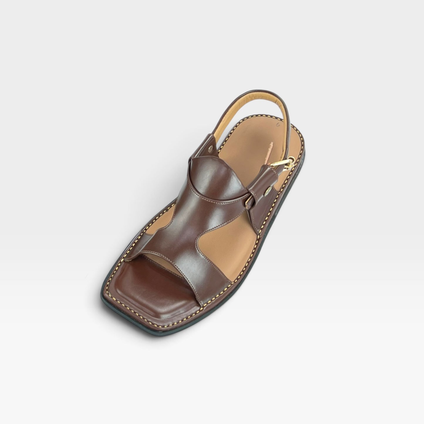 Panjedar Brown Soft Padded