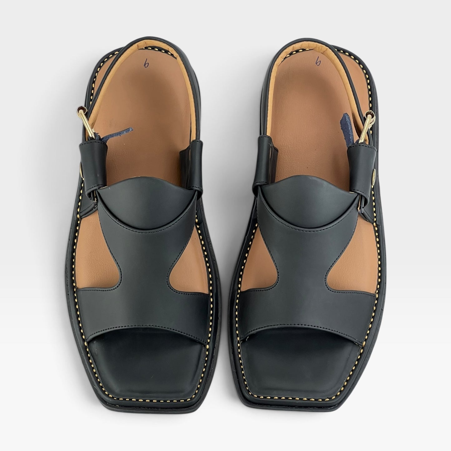 Panjedar Black Soft Padded