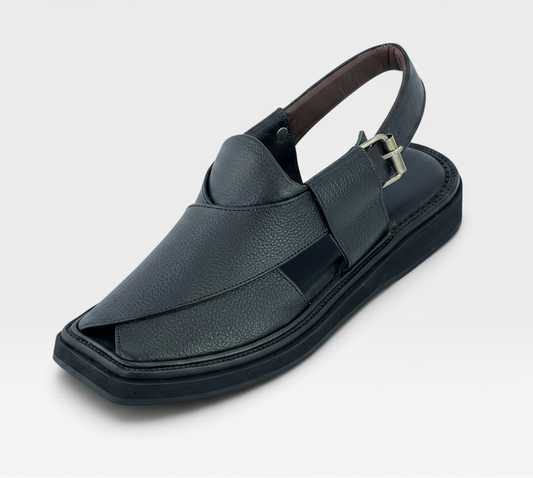 Half Kaptan Pure Leather danidar (Black)