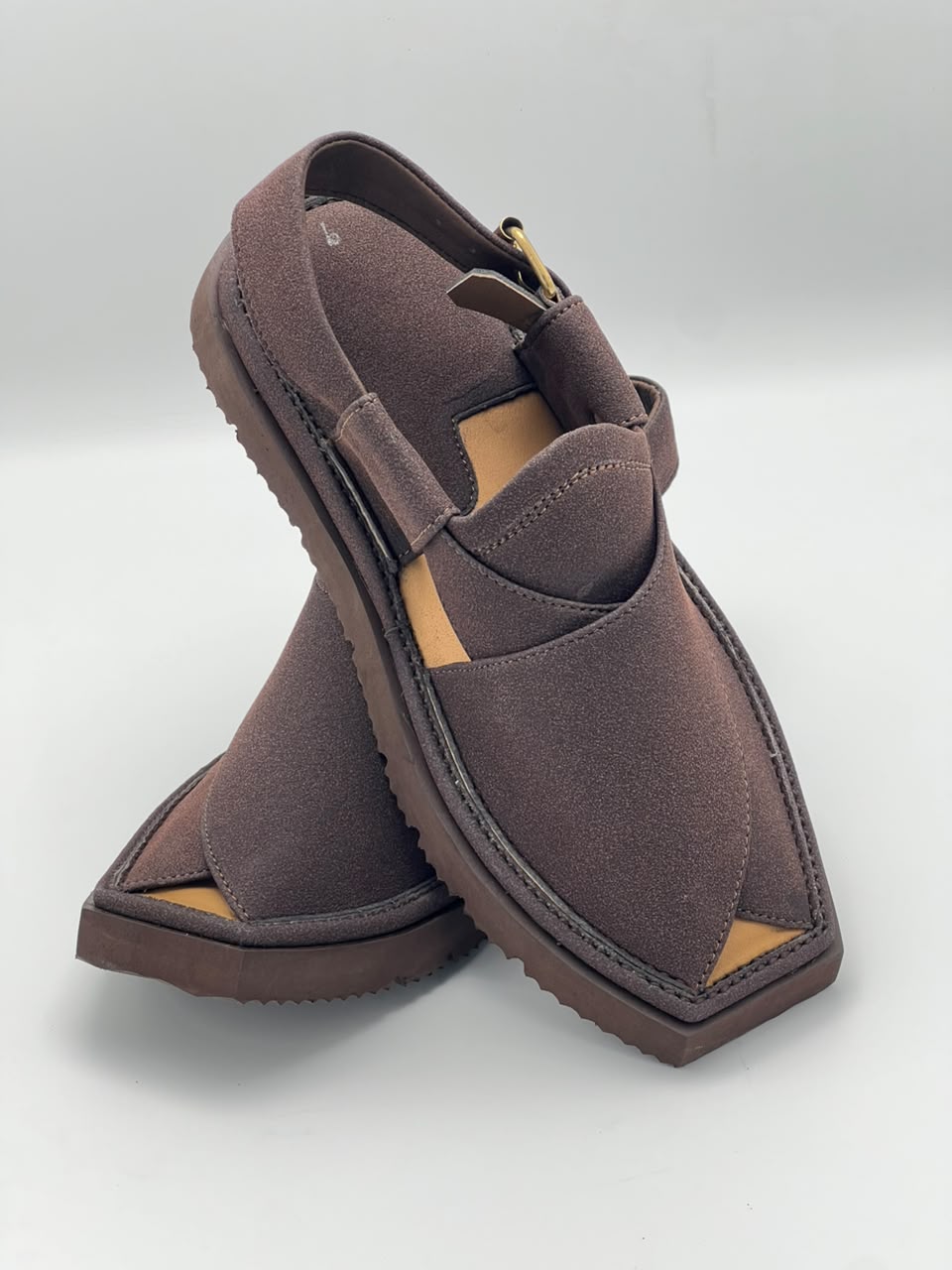 Premium Brown Peshawari Chappal