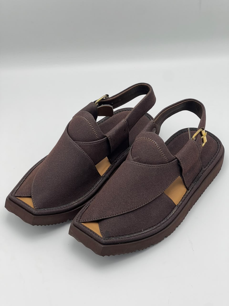 Premium Brown Peshawari Chappal