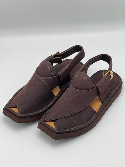 Premium Brown Peshawari Chappal