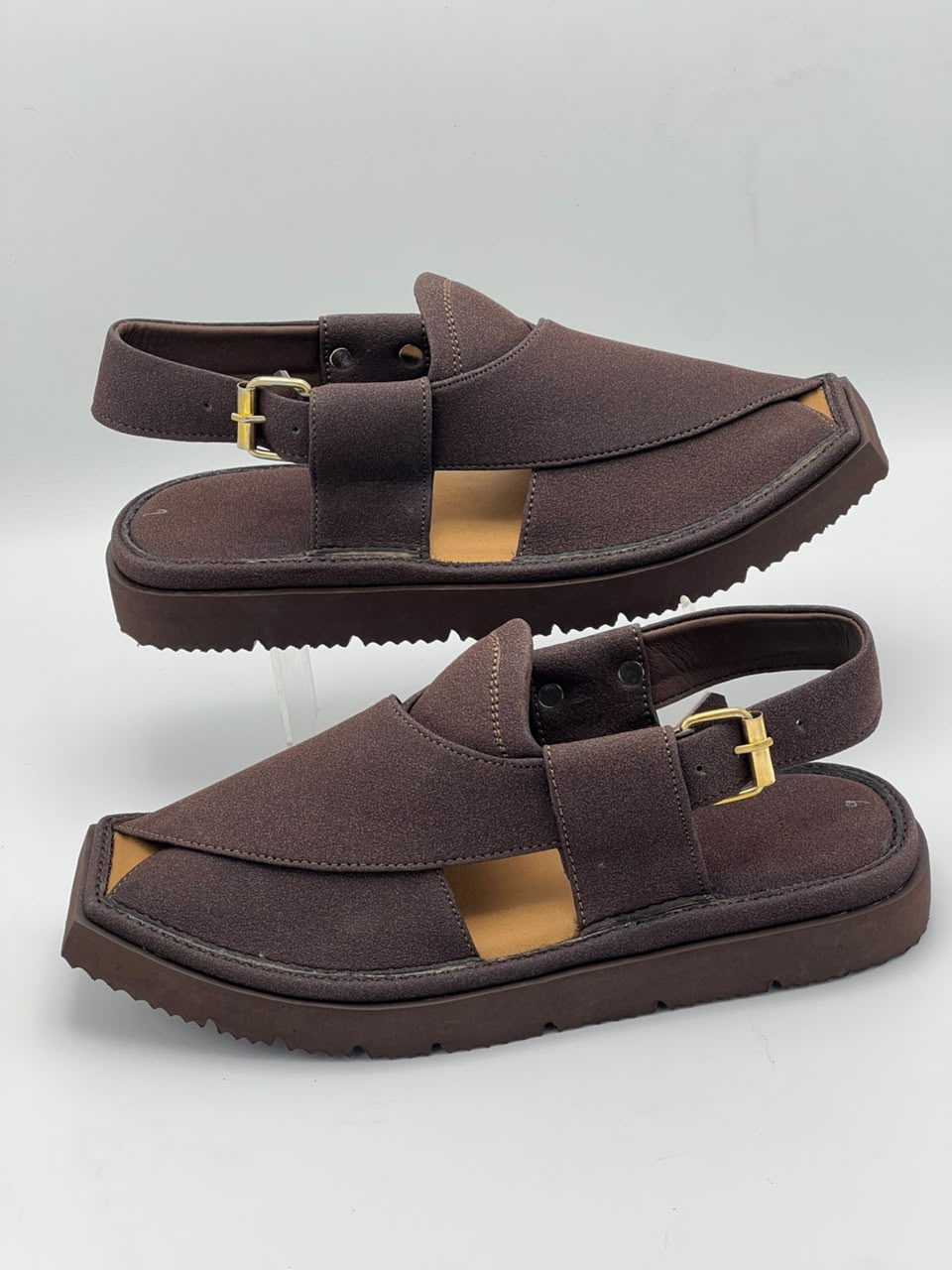 Premium Brown Peshawari Chappal